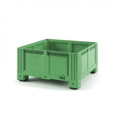 Пластиковый контейнер IBOX 1130x1130x580 (сплошной, на ножках)