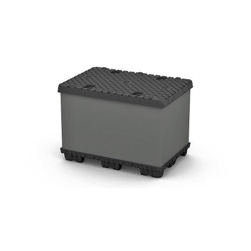 Разборный пластиковый контейнер TwinSheet 1220х820х950