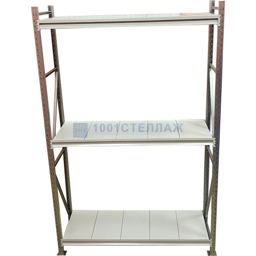 Сборный стеллаж СГР ОЦ 1500х1200х400 - 3 полки (на полку до 320 кг)