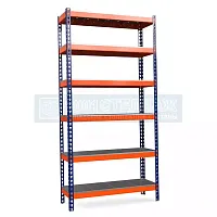 Стеллаж складской Профи-Т(P) 3000х1845х1005 - 6 полок (450 кг на полку)