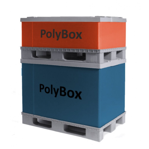 Разборный пластиковый контейнер Polybox 1200х800 фото 2