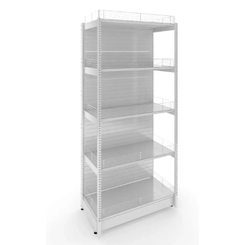 Стеллаж торговый усиленный 1550х1330х400 фото 2