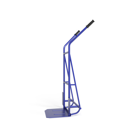 Грузовая двухколёсная тележка КГ-200 без комплекта колёс фото 3